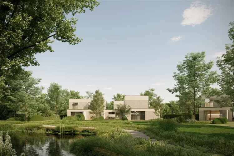 Huis te koop Hansbeke: Moderne villa in groene omgeving