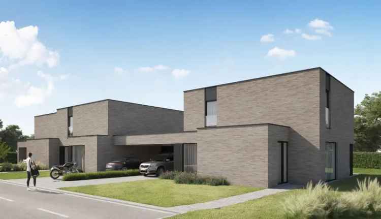 Moderne woningen