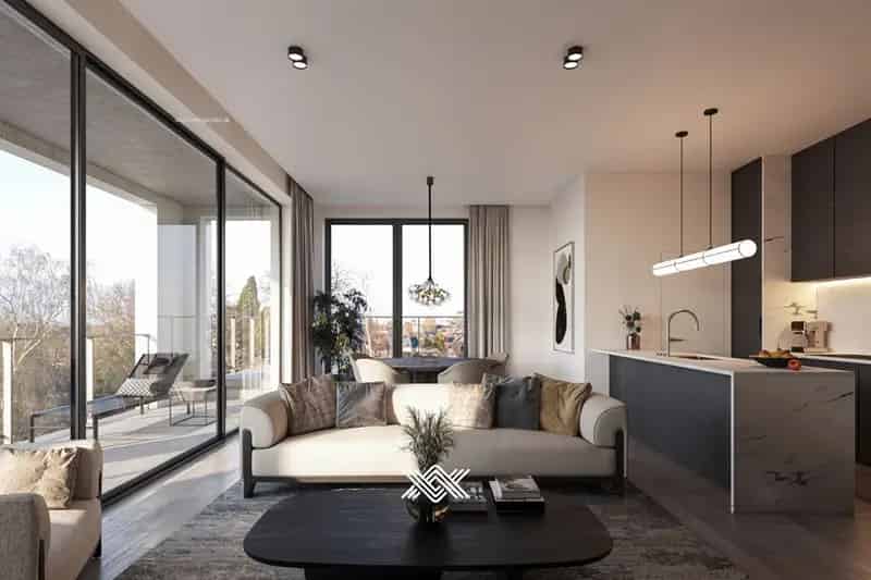 Appartement te koop Wetteren 2 slaapkamers 110m² terras Park Léon