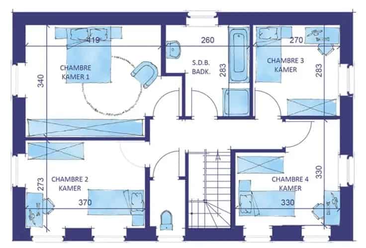 Nieuwbouw Villa QZEN 4 slaapkamers PEB A+