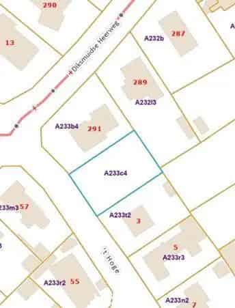 Bouwgrond Sint-Michiels 600m²