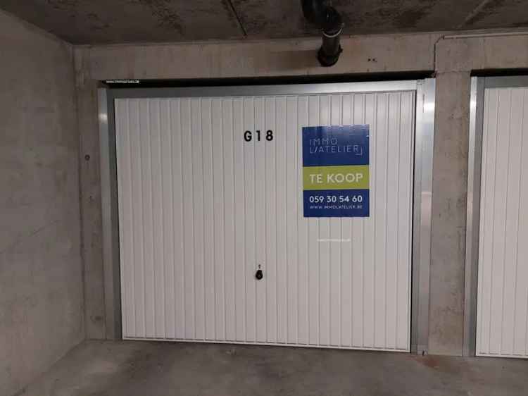 Garage te Koop Nieuwpoort - Droge Garagebox nabij Waterfront