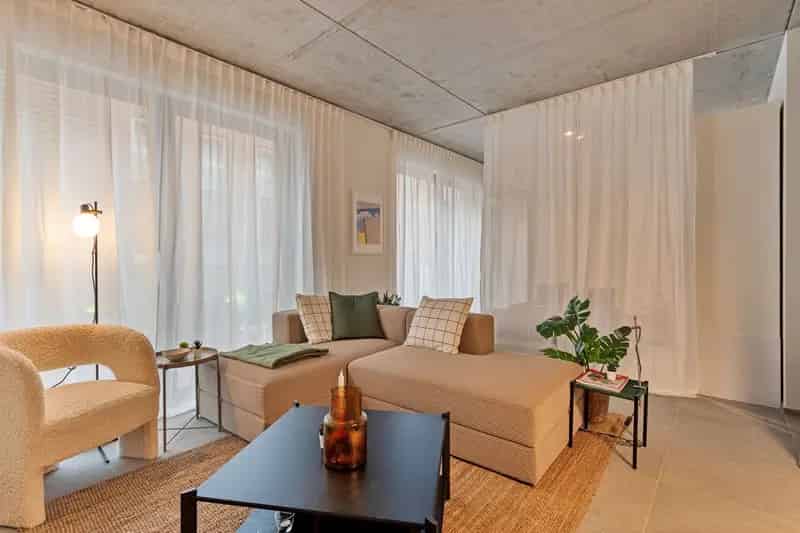 Gelijkvloerse Studio te Antwerpen met Terras