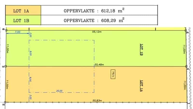 Bouwgrond te Koop in Kaprijke LOT 1A