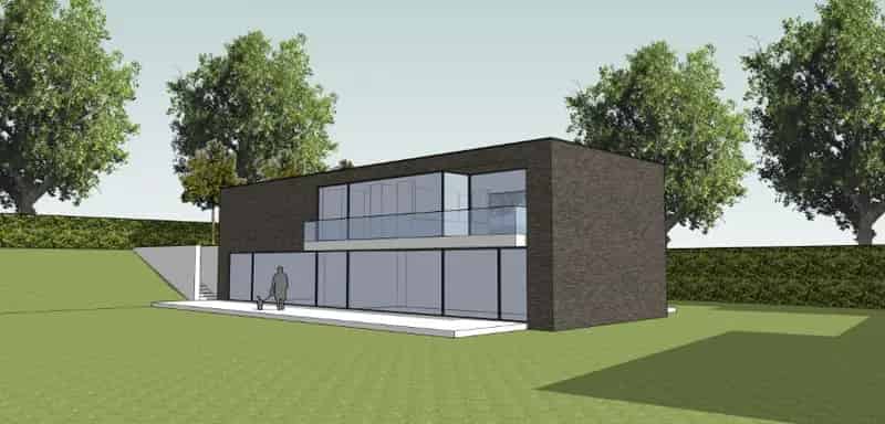 Nieuwbouw Moderne Villa te Deinze Nabij Natuurgebied
