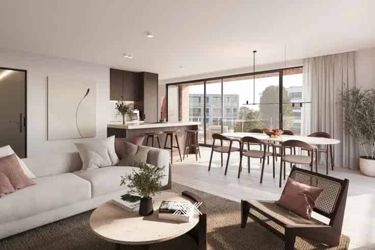 Appartement te Koop Wetteren 2 slaapkamers 110m²