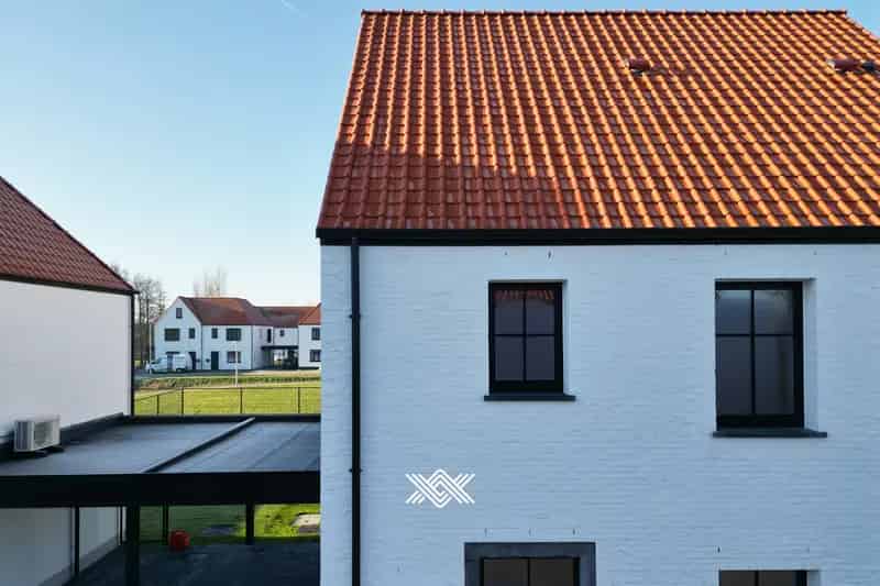 Huis te huur Astene: Casco nieuwbouwwoning 3 slaapkamers