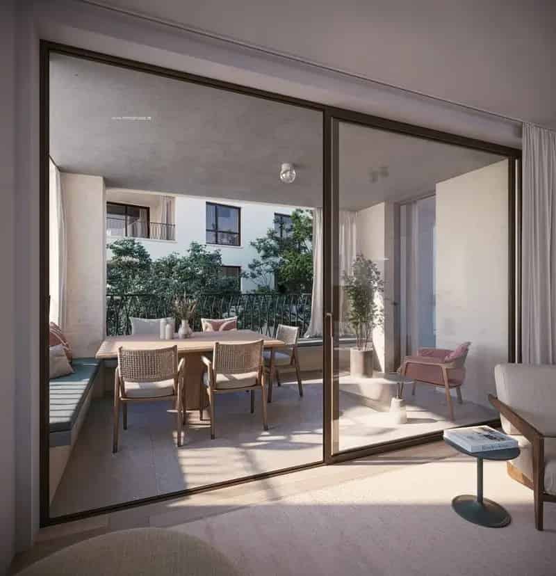 Appartement te koop Sint Truiden 2 slaapkamers Tuinzicht