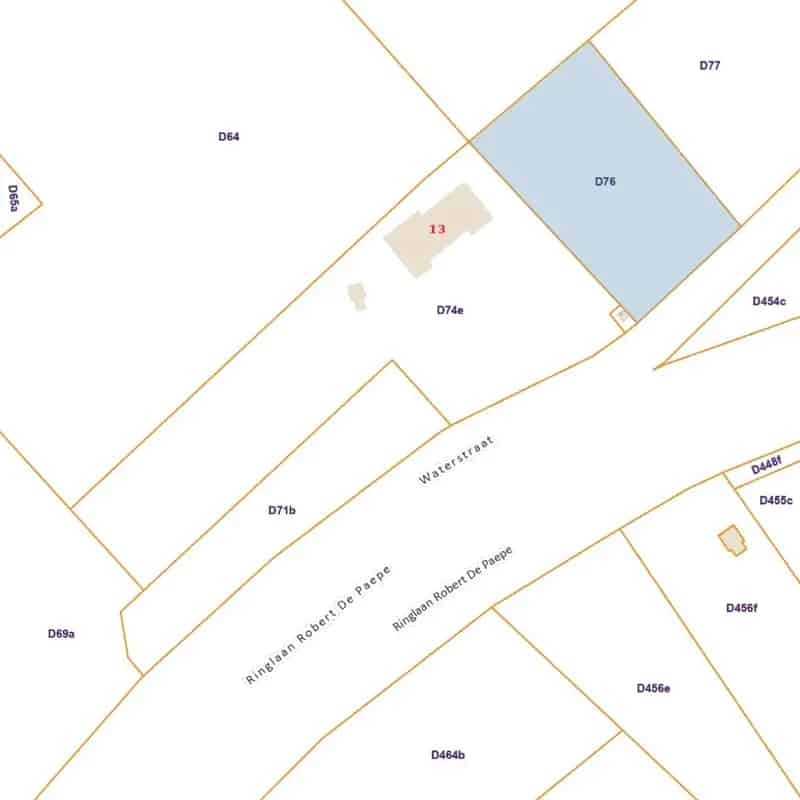 Weide te koop Pittem 1620m2