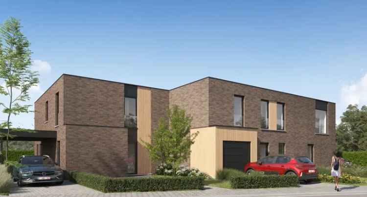 Moderne nieuwe woning