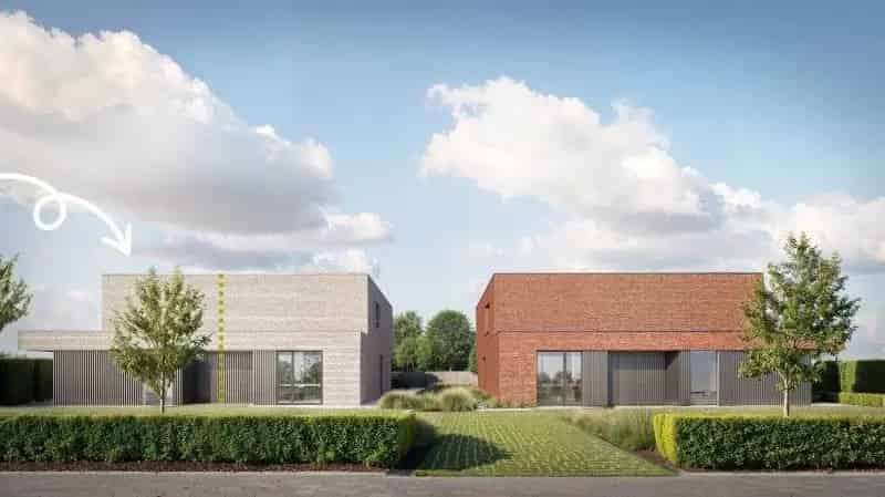 Halfopen nieuwbouwwoning 3 slaapkamers 461m2
