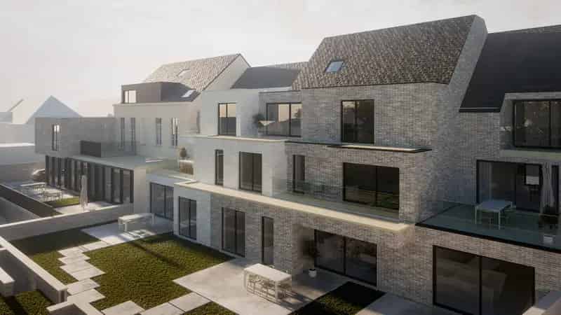 Duplex te Koop Lievegem 2 Slaapkamers Tuin