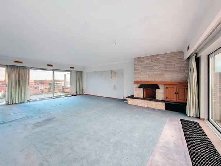 Dakappartement te koop in Mortsel met 2 grote terrassen