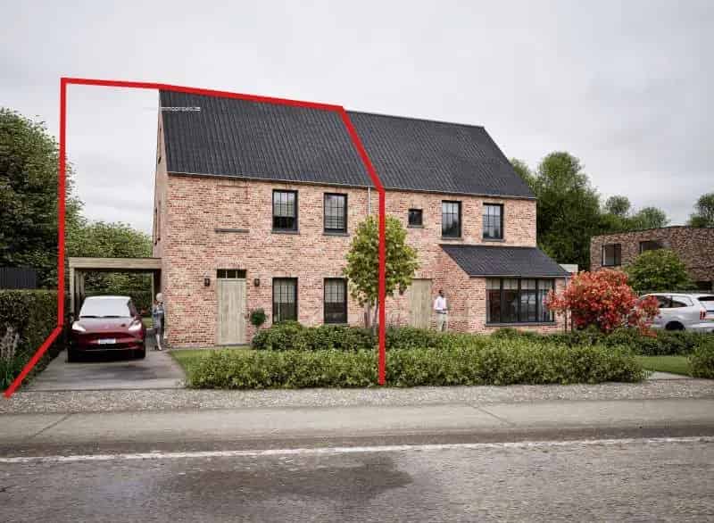 Nieuwbouw woning te koop Deerlijk 3 slaapkamers