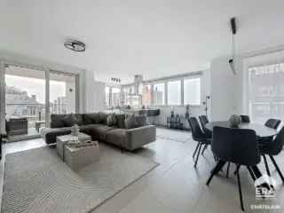 Penthouse te Huur Koekelberg 150m2 3 slaapkamers