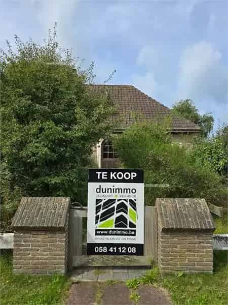Villa te koop De Panne 4 slaapkamers te renoveren