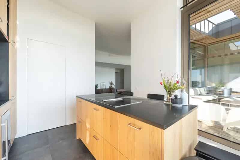 Penthouse Antwerpen Zuid: Ruim Terras Parkzicht