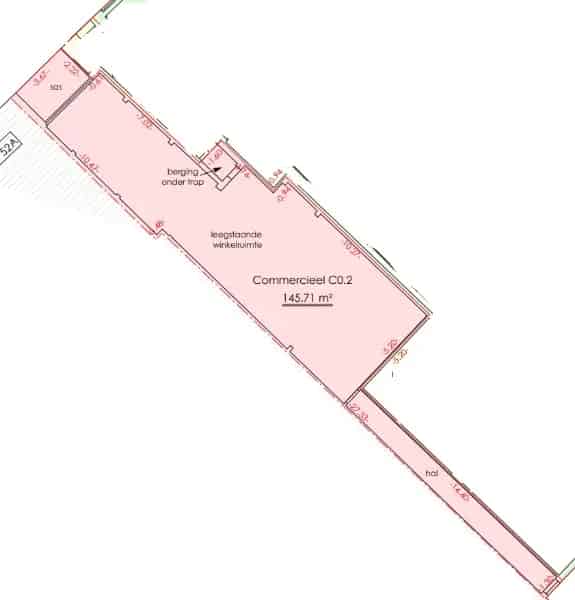 Kantoor te Koop Dendermonde 145m² Toplocatie