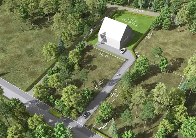 Bouwgrond Open Bebouwing Groene Omgeving