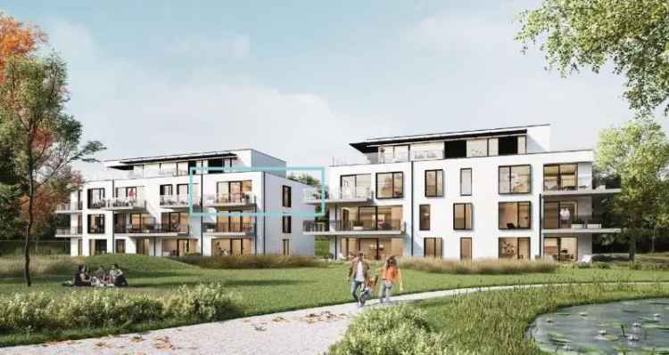 Te huur appartement in Evergem, nieuwbouw met residentieel karakter