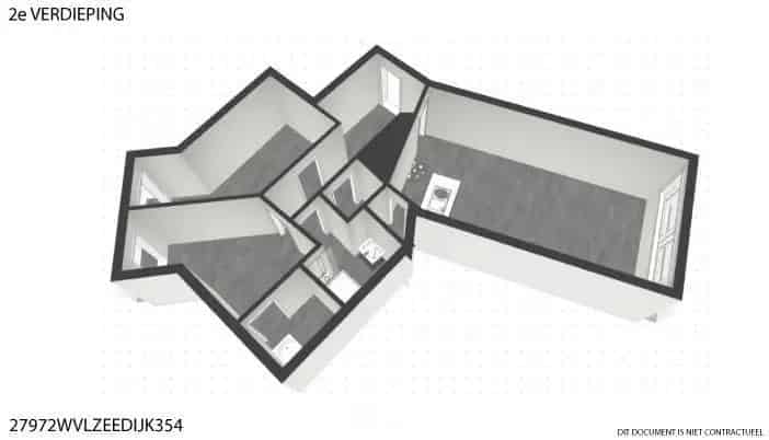 Appartement Middelkerke Zeedijk 2 Slaapkamers