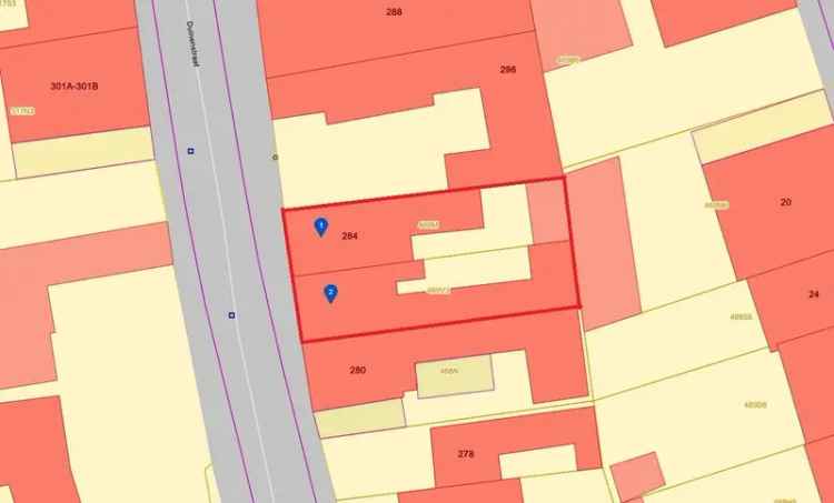 Projectgrond voor appartementsbouw in België van 300 m²