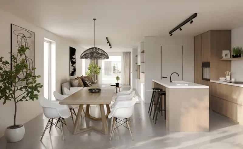Nieuwbouw woning 3 slaapkamers Ruddervoorde