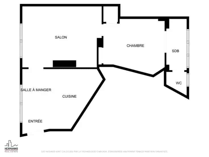 Appartement te Koop Dailly 1 Slaapkamer