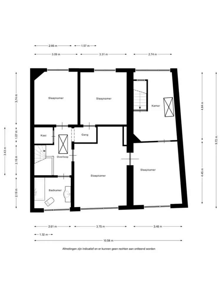 Gezinswoning met 5 slaapkamers, ruime garage en grote tuin