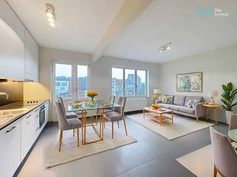 Appartement te koop Laeken 1 slaapkamer gerenoveerd
