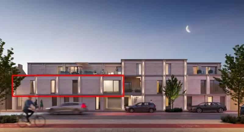 Nieuwbouwappartement 2 slaapkamers Wilsele Leuven
