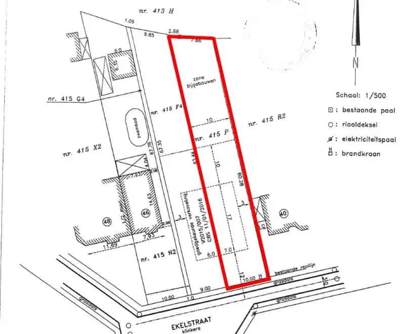 Bouwgrond Herentals HOB 617m² Toplocatie