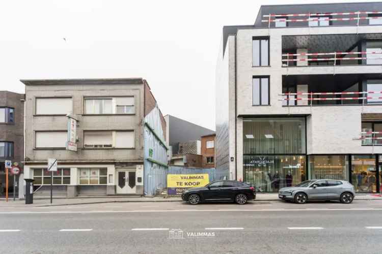 bouwgrond kopen in Asse centrum voor kleinschalig project met 4 appartementen