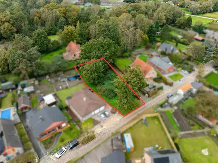 Bouwgrond te koop Keerbergen schitterende locatie en open bebouwing