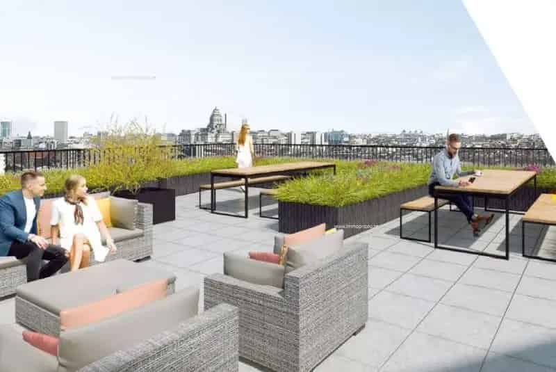 Nieuwbouw Kantoren te Huur Anderlecht City Dox