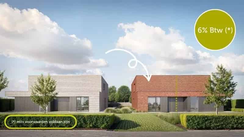 Halfopen nieuwbouwwoning 3 slaapkamers Zuidtuin 403m2