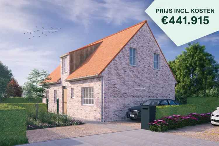 Nieuwbouw huis te koop in Handzame