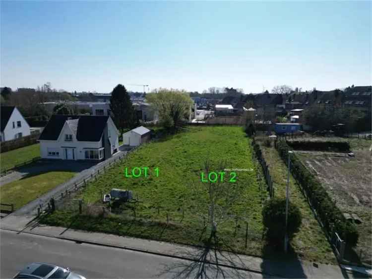 Bouwgrond te koop Erpe - Halfopen bebouwing