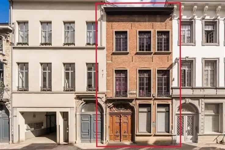 Herenhuis Antwerpen: Stadstuin Dakterras Parking