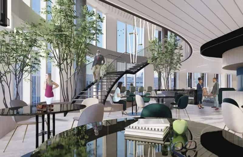 Nieuwbouw Kantoren te Huur Quatuor Brussel