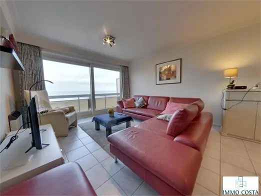 Appartement te huur Westende Middelkerke Zeezicht