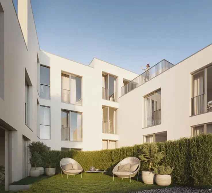 Penthouse te koop met prachtig terras in Sint-Agatha-Berchem