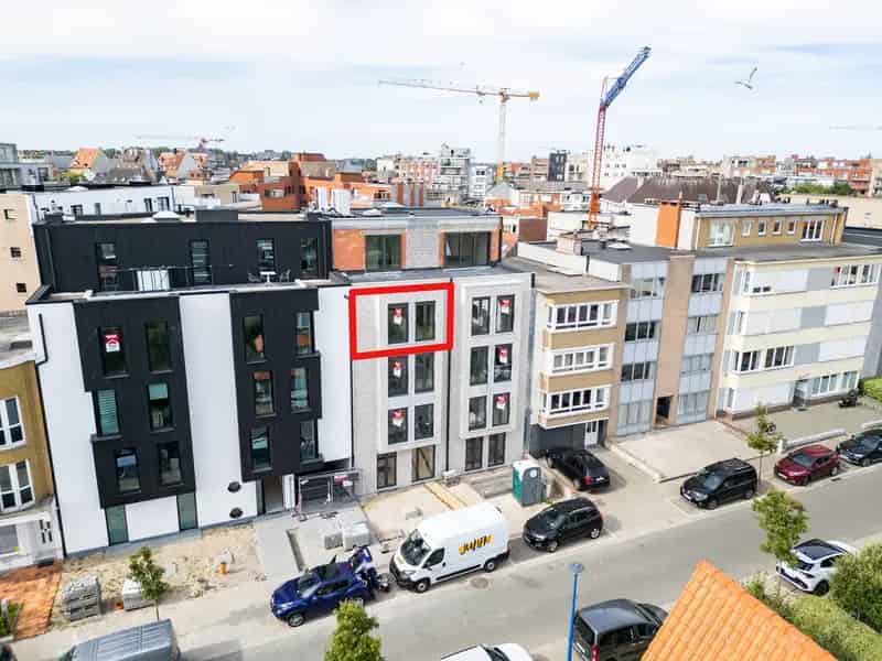 Nieuwbouwappartement Koksijde Ruim Terras Nabij Centrum