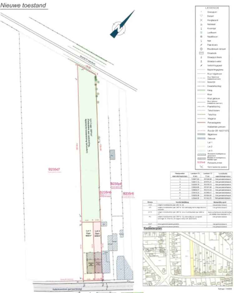 Bouwgrond Lot 2 325m2 Gesloten Bebouwing