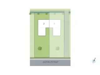 Bouwgrond te koop Eeklo 825m2 Halfopen Bebouwing