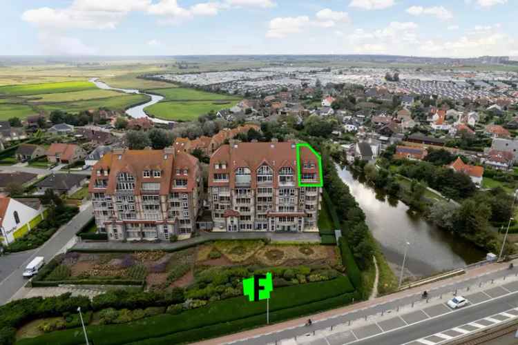 Ruim en uniek appartement met adembenemende zichten en hoogwaardige afwerking in Blankenberge