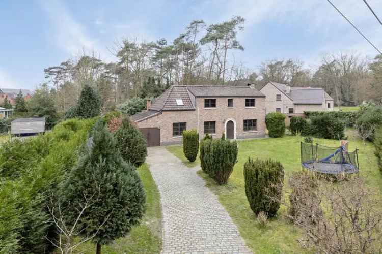 Ruime 4 Slaapkamer Huis te Huur Keerbergen Garage Tuin