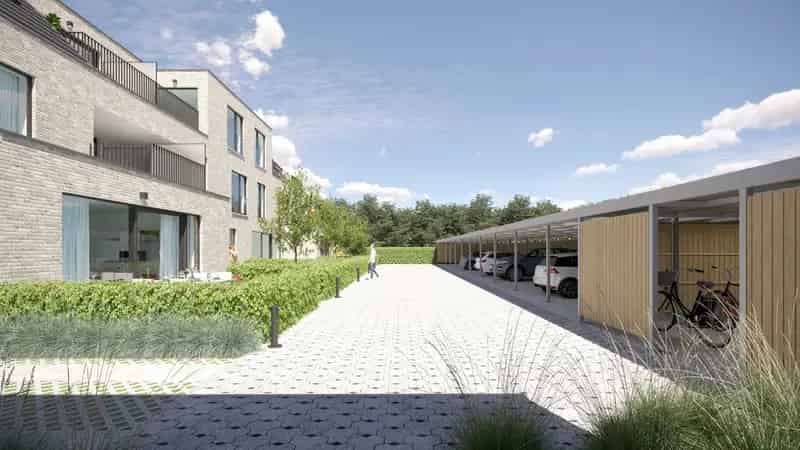 Appartement te huur Moerzeke 108m2 tuin terras