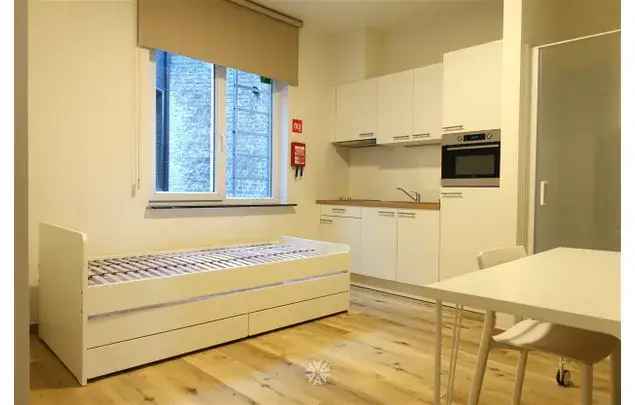 Huur 1 slaapkamer appartement van 22 m² in Ghent