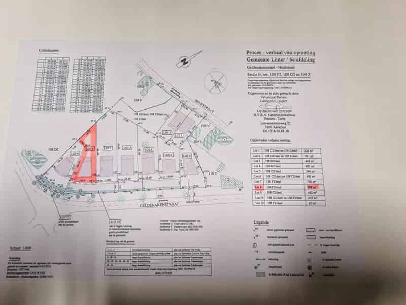 Bouwgrond Linter Overhespen Lot 8 Open Bebouwing